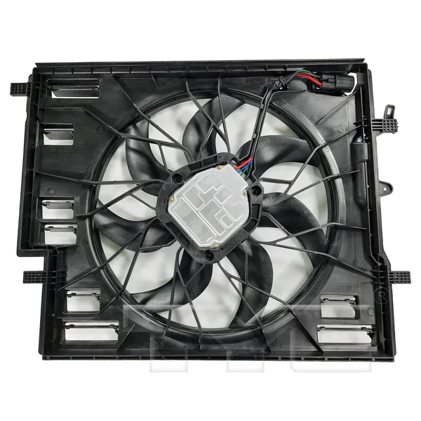 Dual Radiator and Condenser Fan Assembly - TYC 624840