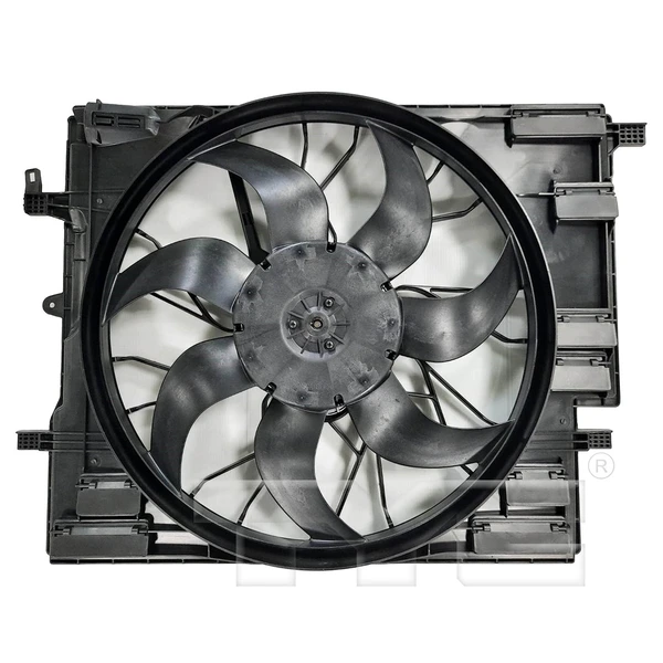 Dual Radiator and Condenser Fan Assembly - TYC 624840