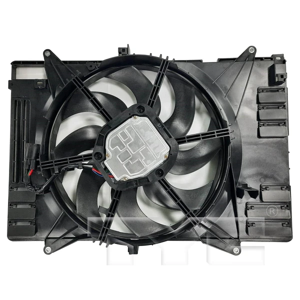 Dual Radiator and Condenser Fan Assembly - TYC 624870