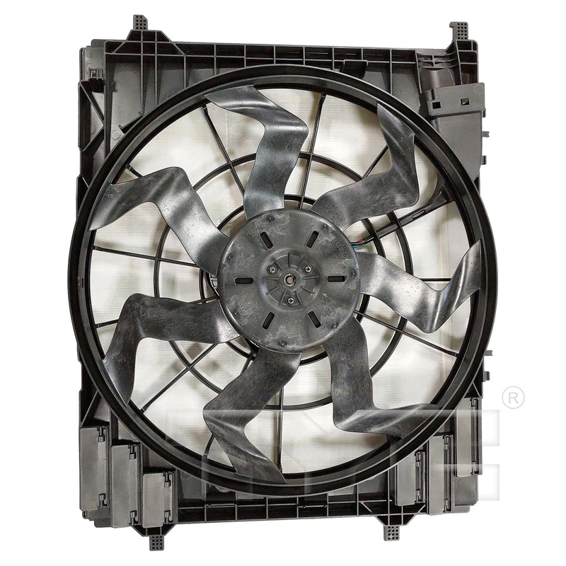 Dual Radiator and Condenser Fan Assembly - TYC 624890