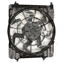 Dual Radiator and Condenser Fan Assembly - TYC 624900