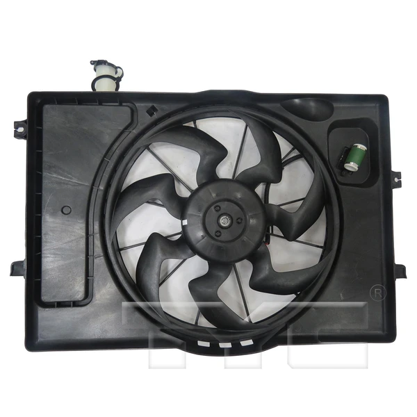 Dual Radiator and Condenser Fan Assembly - TYC 624910