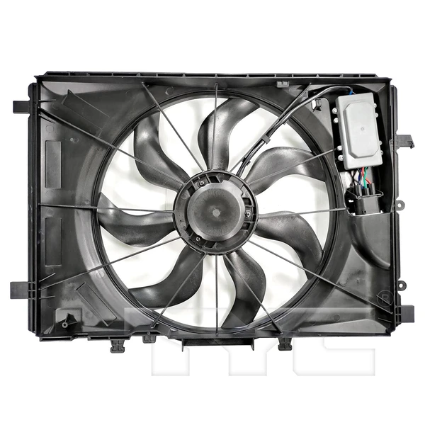 Dual Radiator and Condenser Fan Assembly - TYC 624930