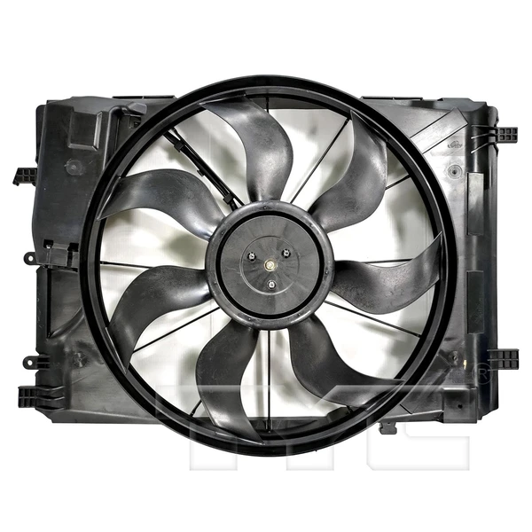 Dual Radiator and Condenser Fan Assembly - TYC 624930
