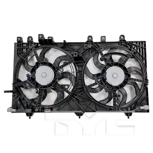 Dual Radiator and Condenser Fan Assembly - TYC 624940