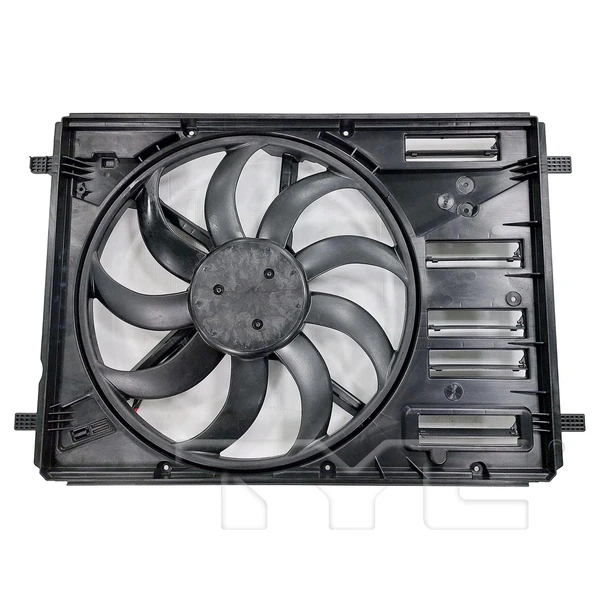 Dual Radiator and Condenser Fan Assembly - TYC 624970