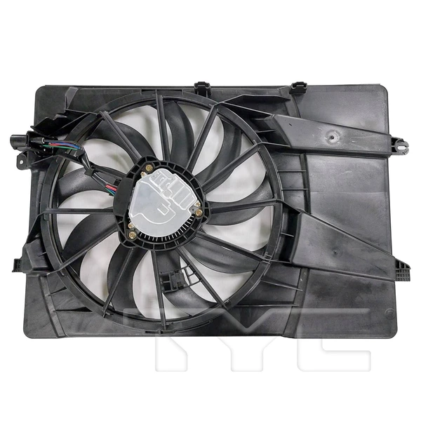 Dual Radiator and Condenser Fan Assembly - TYC 624990