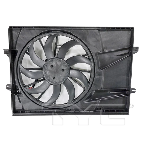 Dual Radiator and Condenser Fan Assembly - TYC 624990