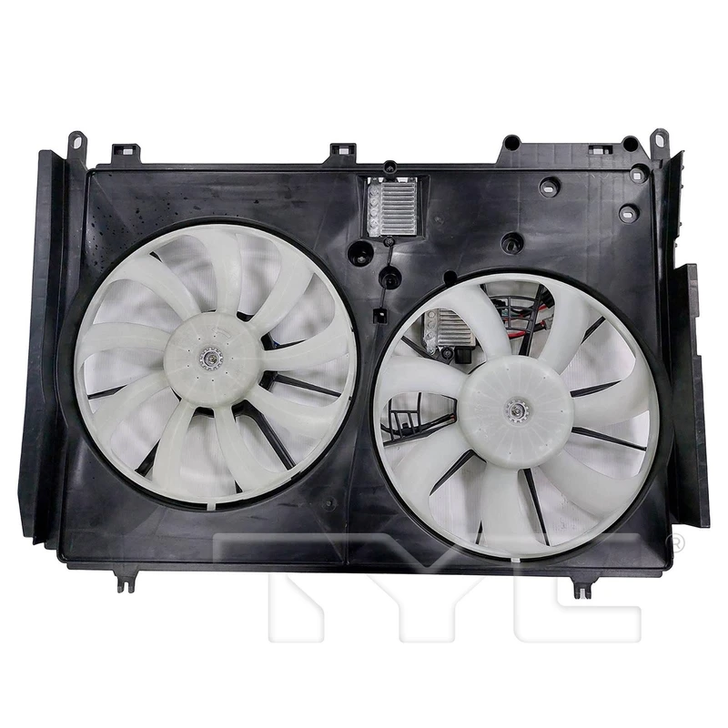 Dual Radiator and Condenser Fan Assembly - TYC 625040