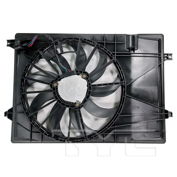 Dual Radiator and Condenser Fan Assembly - TYC 625060