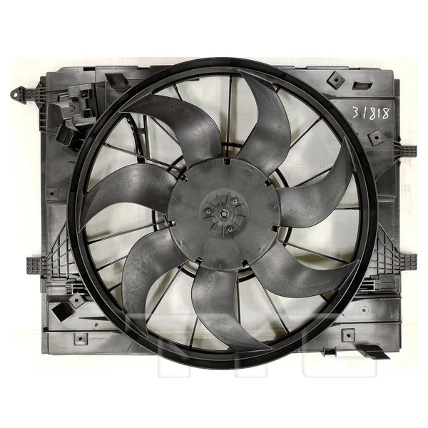 Dual Radiator and Condenser Fan Assembly - TYC 625070
