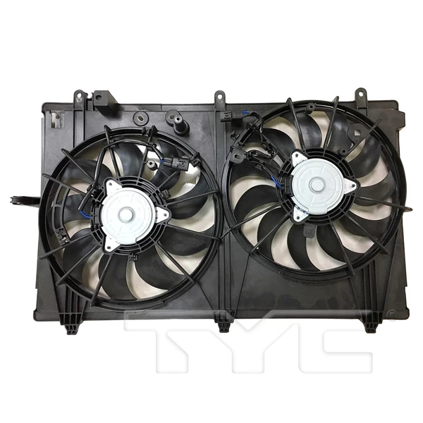 Dual Radiator and Condenser Fan Assembly - TYC 625120