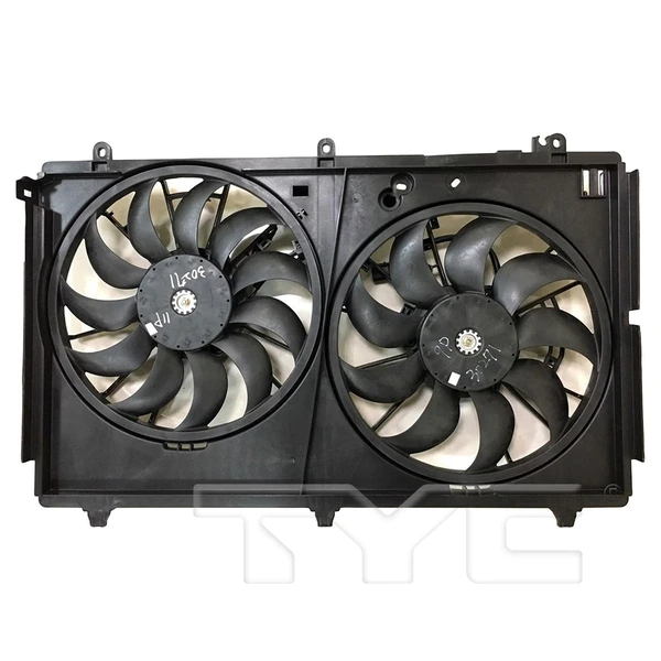 Dual Radiator and Condenser Fan Assembly - TYC 625120