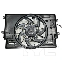 Dual Radiator and Condenser Fan Assembly - TYC 625140