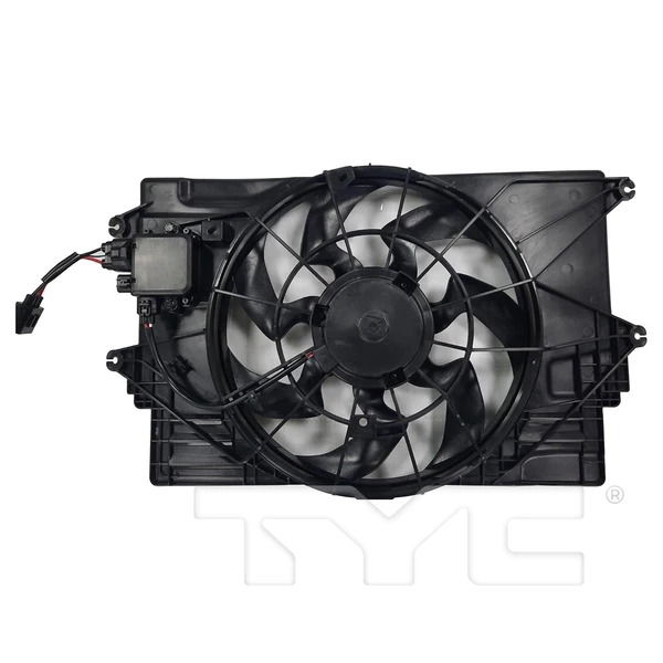 Dual Radiator and Condenser Fan Assembly - TYC 625150