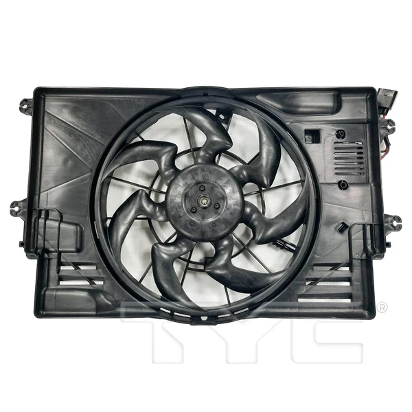 Dual Radiator and Condenser Fan Assembly - TYC 625150