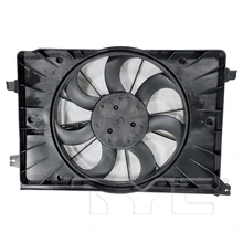 Dual Radiator and Condenser Fan Assembly - TYC 625230