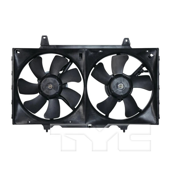 Dual Radiator and Condenser Fan Assembly - TYC 620040