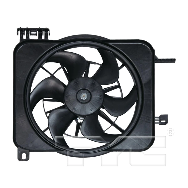 Dual Radiator and Condenser Fan Assembly - TYC 620100