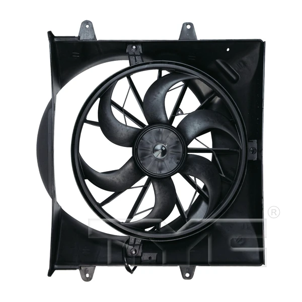 Dual Radiator and Condenser Fan Assembly - TYC 620200