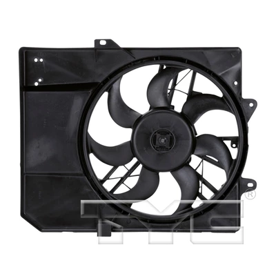 Dual Radiator and Condenser Fan Assembly - TYC 620240