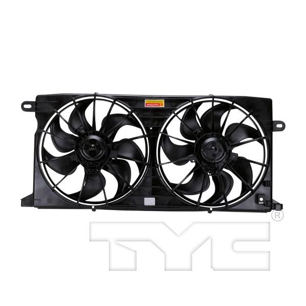 Dual Radiator and Condenser Fan Assembly - TYC 620320