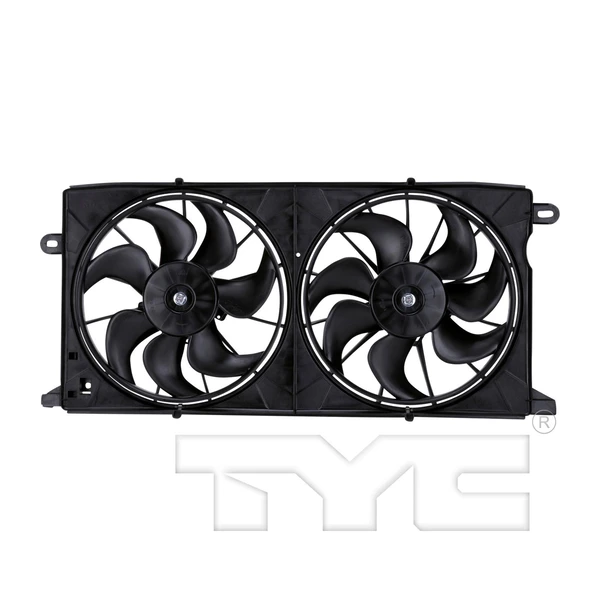 Dual Radiator and Condenser Fan Assembly - TYC 620320