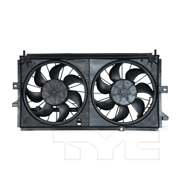 Dual Radiator and Condenser Fan Assembly - TYC 620380