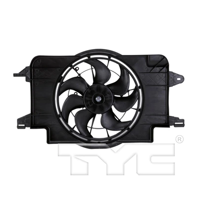 Dual Radiator and Condenser Fan Assembly - TYC 620390