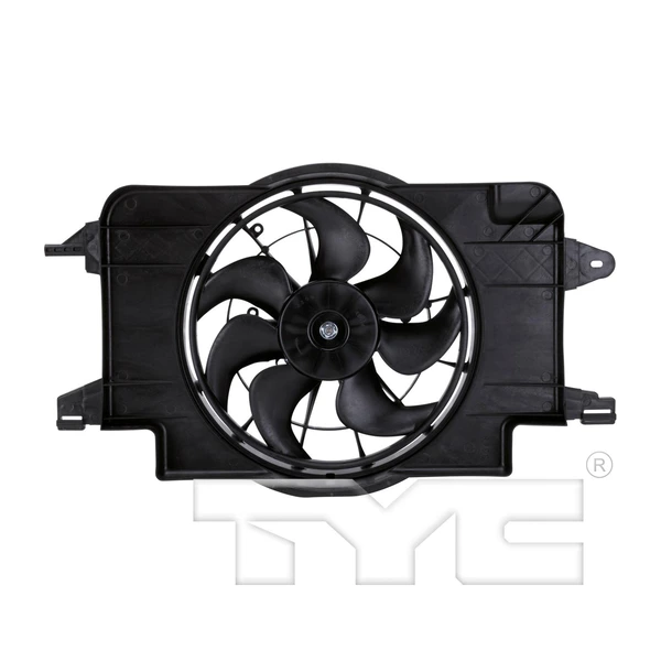 Dual Radiator and Condenser Fan Assembly - TYC 620390