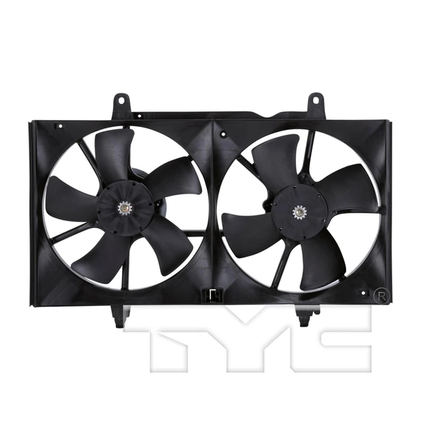 Dual Radiator and Condenser Fan Assembly - TYC 620420