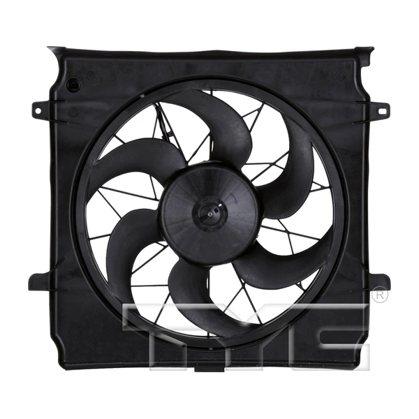 Dual Radiator and Condenser Fan Assembly - TYC 620520