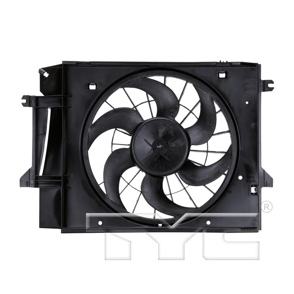 Dual Radiator and Condenser Fan Assembly - TYC 620530