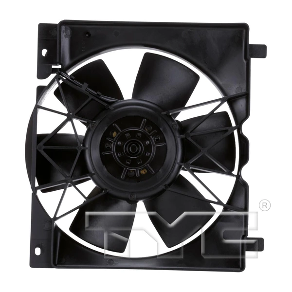 Dual Radiator and Condenser Fan Assembly - TYC 620540