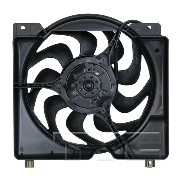 Dual Radiator and Condenser Fan Assembly - TYC 620560
