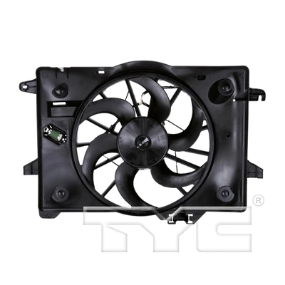 Dual Radiator and Condenser Fan Assembly - TYC 620680