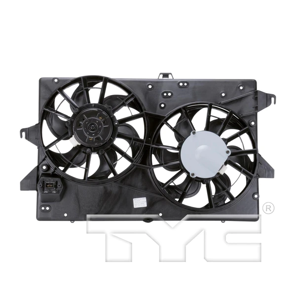 Dual Radiator and Condenser Fan Assembly - TYC 620750