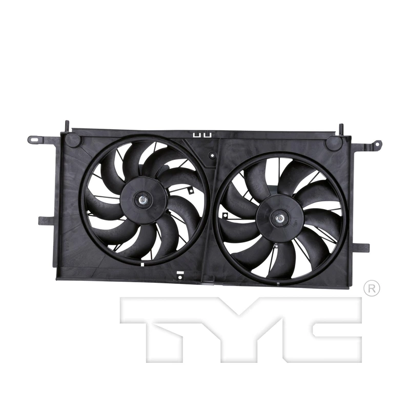 Dual Radiator and Condenser Fan Assembly - TYC 620770