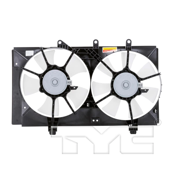 Dual Radiator and Condenser Fan Assembly - TYC 620820