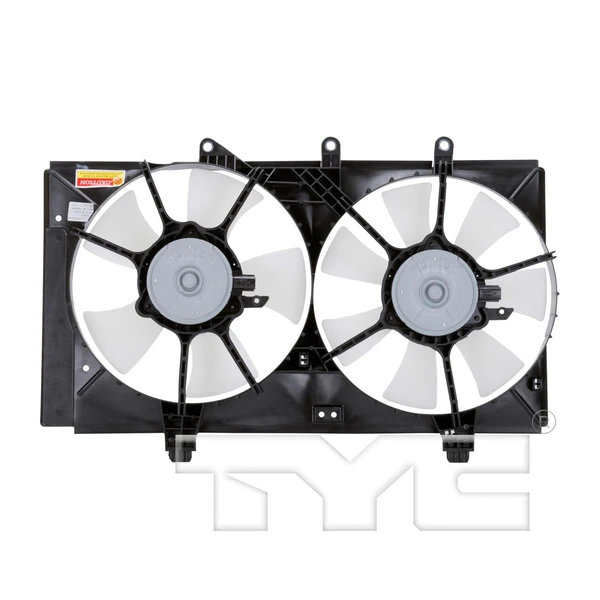Dual Radiator and Condenser Fan Assembly - TYC 620830