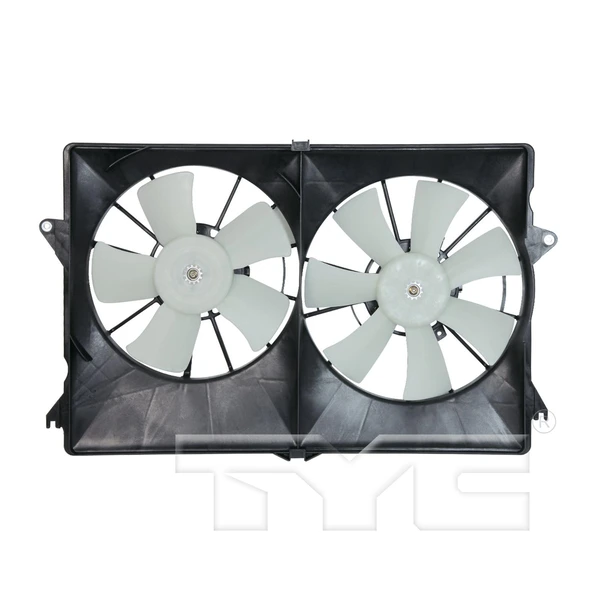 Dual Radiator and Condenser Fan Assembly - TYC 620840