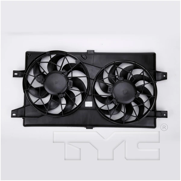 Dual Radiator and Condenser Fan Assembly - TYC 620910