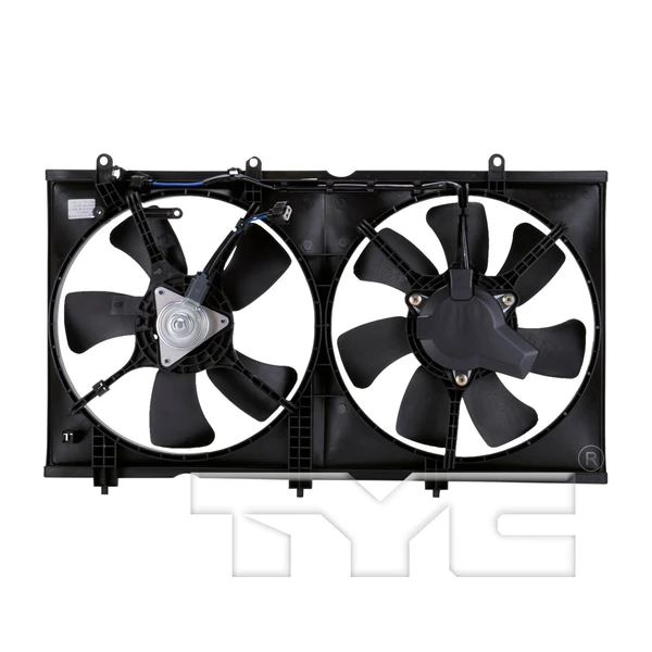 Dual Radiator and Condenser Fan Assembly - TYC 620930