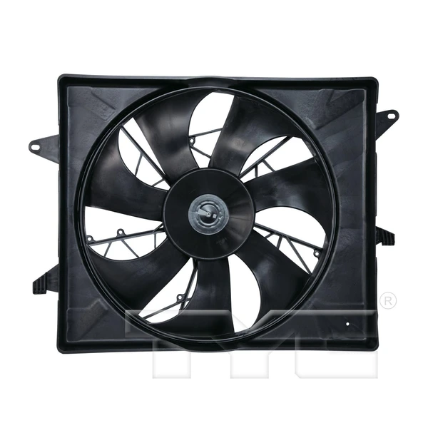 Dual Radiator and Condenser Fan Assembly - TYC 620950