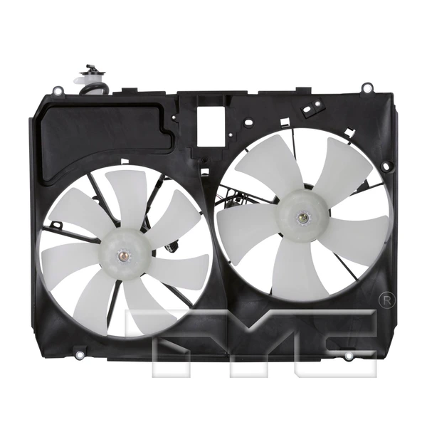 Dual Radiator and Condenser Fan Assembly - TYC 620970