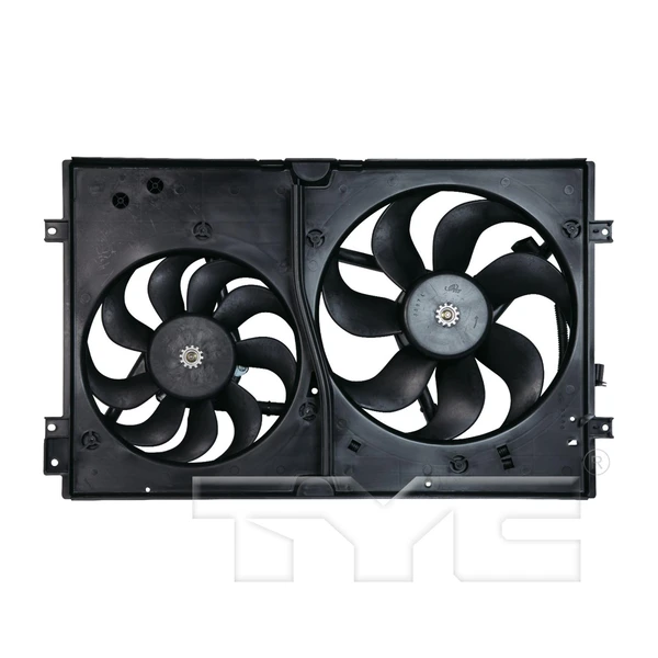 Dual Radiator and Condenser Fan Assembly - TYC 620990