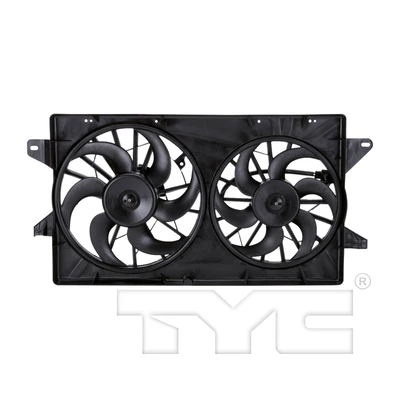 Dual Radiator and Condenser Fan Assembly - TYC 621010