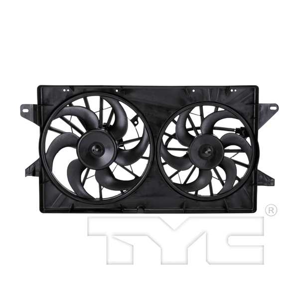 Dual Radiator and Condenser Fan Assembly - TYC 621010
