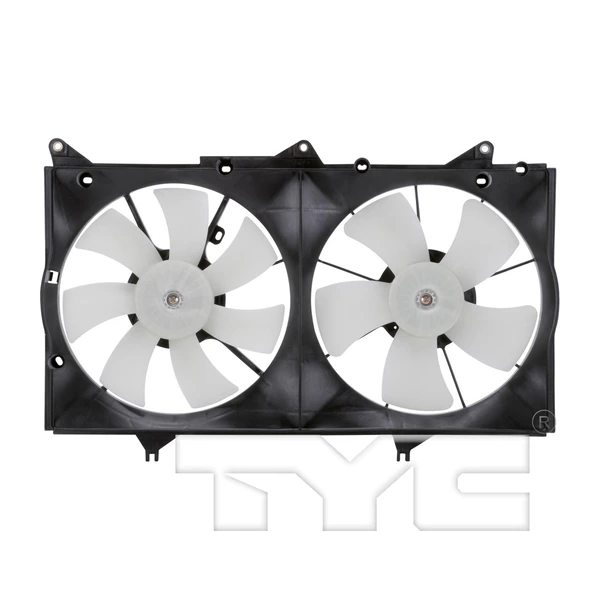 Dual Radiator and Condenser Fan Assembly - TYC 621060