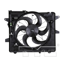 Dual Radiator and Condenser Fan Assembly - TYC 621070